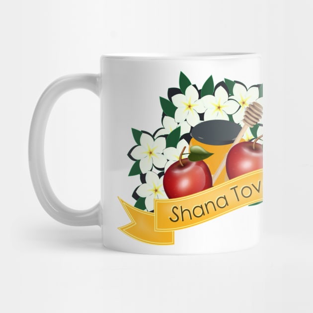 Shana Tova with Apples and Honey by HolidayBug